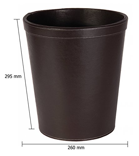 Osco BPUWB29 - Papelera, 29 cm, color marrón