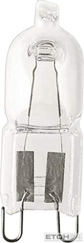 OSRAM 66740 Bombilla, G9, 40 watts, Trasparente, 1 Unidad