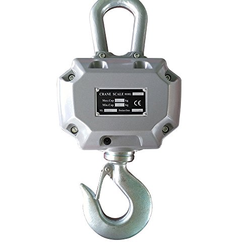 OUKANING OCS-T 5000KG Patalla LED Inteligente Báscula Electrónica Digital Portátil con Gancho Resistente Crane Escala Industrial