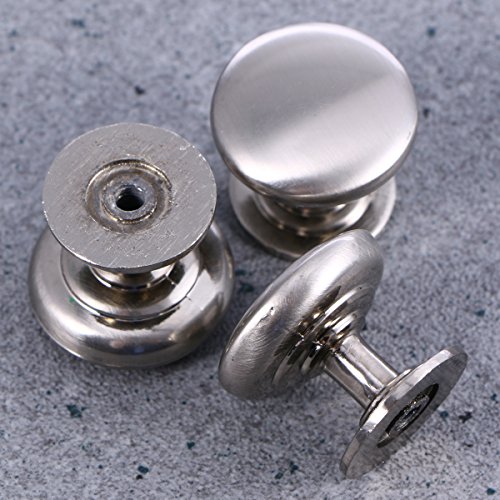 OUNONA 10 Piezas Ronda Pomos para armario Vintage Pomos y Tiradores de Muebles Vintage Pomos con Tornillo para muebles Armarios Cajones Gabinetes de Cocina