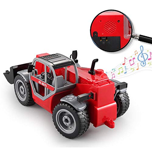 OUY Coche De Juguete para Niños Regalos del Coche de RC telescópica Brazo de Carga Modelo del vehículo Montacargas Juguetes de Navidad/cumpleaños for niños y niñas Coche De Juguete