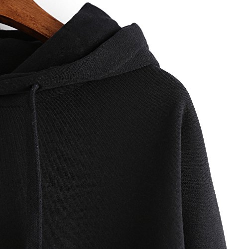 Overdose Sudadera con Capucha Y Manga Larga para Mujer Sudadera con Capucha Y CáLido con Jeans Sudaderas con Capucha Top Blusa Nuevo OtoñO