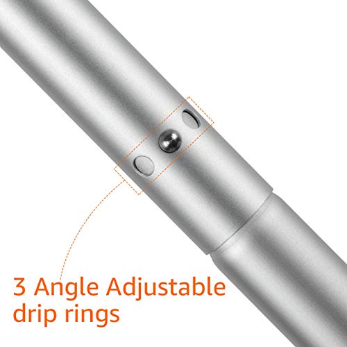 Overmont Remos Aluminio de Doble Convertibles en uno 3 Angulos Ajustables Ligero Anti-sumergido Longitud Total 222cm para Sup Kayak Piragua Canoa Barco Color Negro/Rojo/Naranja