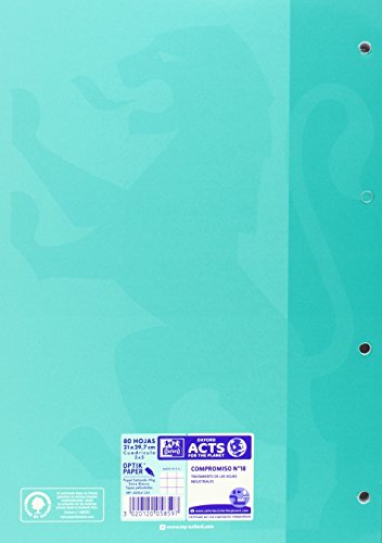 Oxford 41235 - Recambios (80 hojas A4)