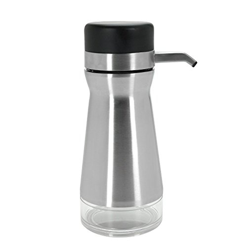 Oxo 1295800UK 0.4L Negro, Metálico - Dispensador de jabón (100 mm, 77 mm, 186 mm, 400 g)