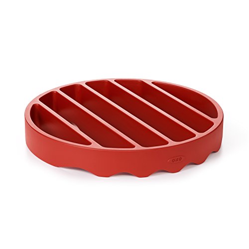 Oxo Good Grips Bandeja de Silicona para Horno, Rojo, 5.08 x 10.16 x 33.020000000000003 cm