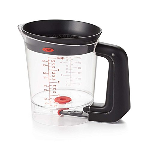 OXO Good Grips Buena Gravy Separador de Grasas - 1L - 12.95 x 21.59 x 17,78 cm