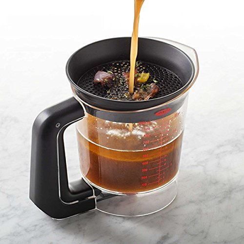 OXO Good Grips Buena Gravy Separador de Grasas - 1L - 12.95 x 21.59 x 17,78 cm