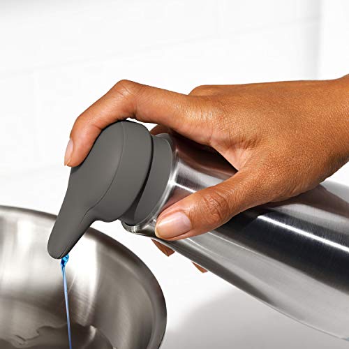 OXO Good Grips Dispensador de jabón de acero inoxidable