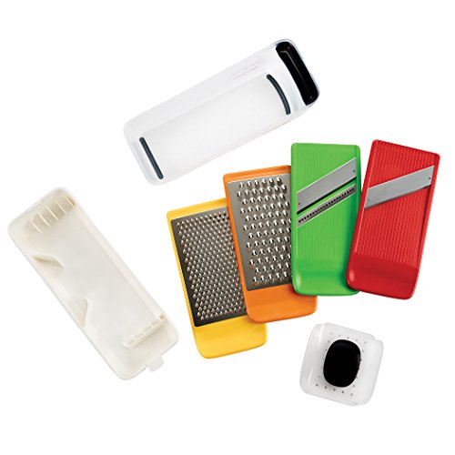 OXO Good Grips Rallador Cortador Cocina - Rallador Laminador en Caja - 22.90 x 7.90 x 9.15 cm