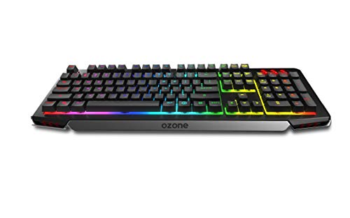 Ozone Double Tap - OZDOUBLETAPSP - Combo Gaming Teclado, Layout ES + Ratón, Color Negro