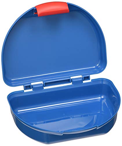 P: OS 25275 - fiambrera con motivo de bombero Sam, aprox.17 x 13.5 x 5.5 cm, hecha de plástico, libre de bpa y ftalato, ideal para el descanso para el desayuno, para el jardín de infantes y la escuela