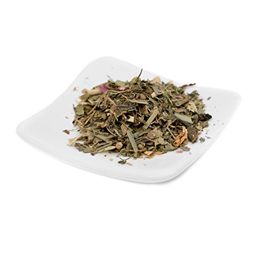 P & T Sweet Lullaby, Master Blend de Hierbas Orgánicas en Hebra a Granel, Mezcla para Dormir de Hierbas y Frutas, Sin Cafeína, Tarro con Estilo (50g / 1,7oz)