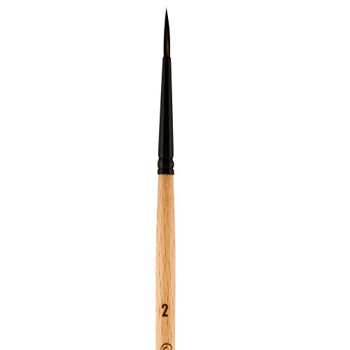 Pab Catalyst Polytip Round 2 Short Handle by Princeton