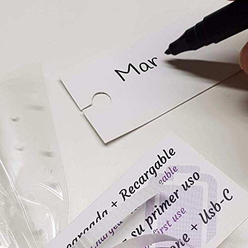 PACK 10 UNIDADES - Batería Externa - Regalo para Invitados Boda - Recargable y Precargada - Android, iOS y Usb-C. Cable Integrado - Detalle Original, Práctico y Unisex - Modelo NOVIOS BAILANDO