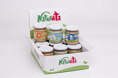 Pack 12 Tarritos Infantiles Ecológicos Fruta y Verdura | Tarritos Fruta y Verdura | Pack 12 Tarritos Ecológicos | Tarritos Infantiles Naturales