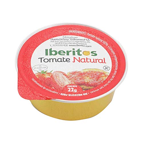 Pack 2 Bandejas de Tomate Natural Rallado. 90 monodosis de 22 Gramos