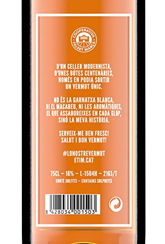 pack 2 x Vermut Falset des de 1912 + Aceitunas arbequinas + Vaso serigrafiado - Vermut Blanco - Garnacha Blanca - 1 x 75 cl