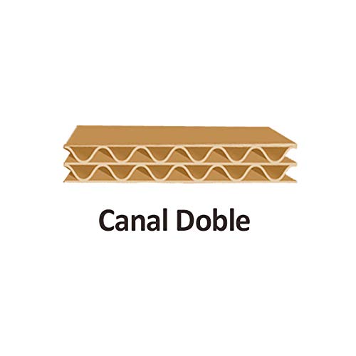 Pack 5 Cajas de Cartón (Caja Armario) 750x450x1000mm. Incluye soporte para perchas de plástico. Con impresión Cajadecarton.es