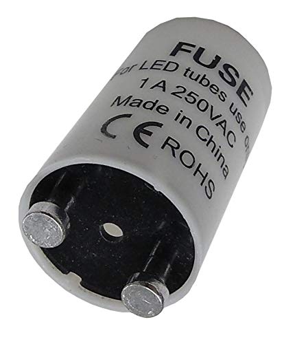 Pack 5x Tubo LED 360 grados 60 cm. Color blanco frío (6500K). 9w, 900 lumenes. Cebador led incluido.