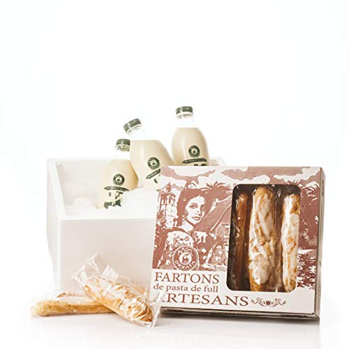Pack Celebración: 4 litros de Horchata Natural Ecológica y 26 Fartons - Món Orxata.