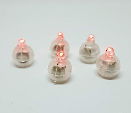 Pack de 10 luces LED individuales inalámbricas para decoración de tartas, bodas, globos
