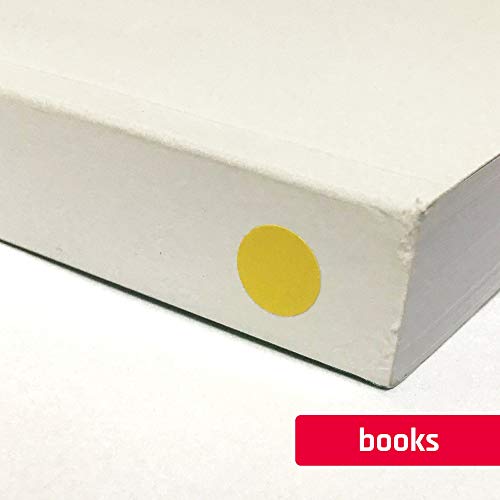 Pack de 3000, 1cm Gomets Colores Pegatinas Redondo Adhesivos - Blanco