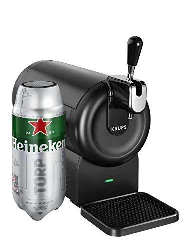 Pack Heineken THE SUB | Tirador de cerveza de barril THE SUB Compact Edition + 4 TORP Heineken barril de cerveza de 2 litros
