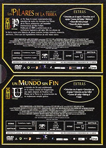 Pack Los Pilares De La Tierra + Un Mundo Sin Fin [DVD]