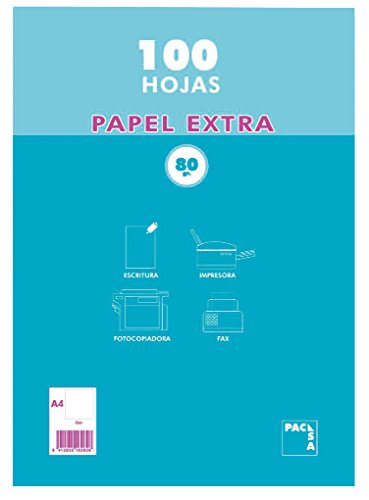 Pacsa 21811 - Papel, 100 hojas