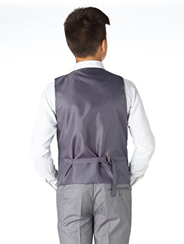 Paisley of London, traje gris para niños, ajustado, traje de pagina para niño, traje de graduación para niños, 12-18 meses - 14 años Gris gris (paloma) 12-18 meses