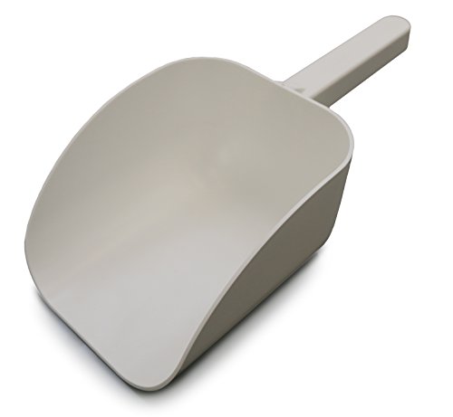 Pala grande de 1 litro, de plástico de alta calidad, para hielo, apta para uso en cocinas, máquinas de hielo y cubos de hielo