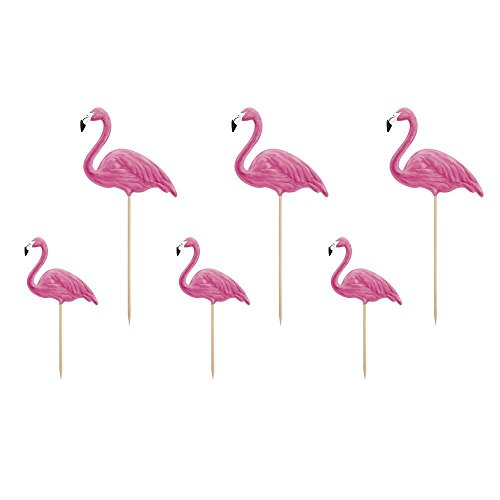 Palillos Decorativos Aloha Flamenco(x6)