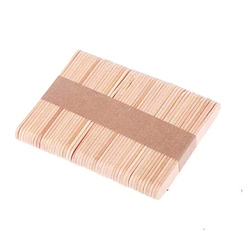 Palitos de helado artesanales de madera - palitos de paleta - Pack: 6.5x1cm [173]