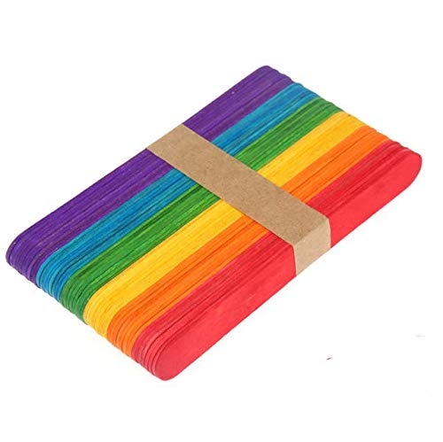 Palitos de helado artesanales de madera - palitos de paleta - Pack: El 18x1cm