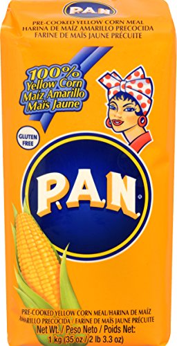 PAN harina 100% de maíz amarillo paquete 1 Kg