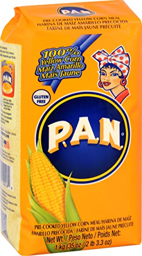 PAN harina 100% de maíz amarillo paquete 1 Kg