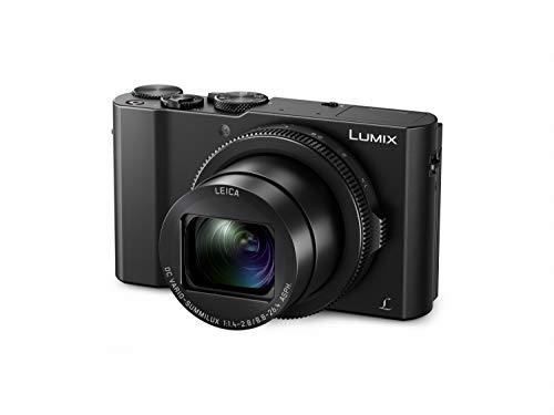 Panasonic Lumix DMC-LX15 - Cámara Compacta Premium de 20.9 MP (Sensor de 1", Objetivo F1.4-F2.8 de 24-72 mm, Zoom de 3X, Pantalla Abatible, 4K, WiFi,Raw), Color Negro