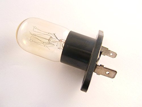 Panasonic Microwave Oven Lamp Z612E5G10XN, 240V, 20W Fits Many Models, 4.8mm & 6.3mm Terminals by Panasonic
