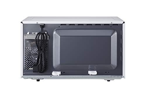 Panasonic NN-K35H - Microondas con Grill (800 W, 23 L, 5 Niveles de Potencia, Grill de Cuarzo de 1000 W, Plato Giratorio de 288 mm, Control Táctil, 11 Modos Automáticos, Bloqueo de Niños) Color Blanco