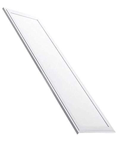 Panel LED Slim 120x30 cm, 48w, 4000 lumenes reales. Color Blanco neutro (4500K). Driver incluido. A++
