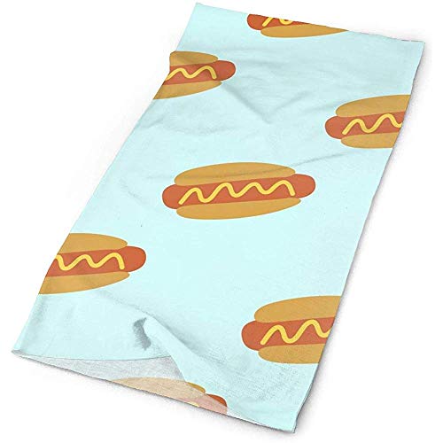 Pañuelo Hot Dogs Patern Diadema Bandana Al Aire Libre Multifuncional Headwear Magic Scarf 25X50Cm Hombres Mujeres