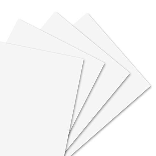Papel Acuarela A4 - Pack de 125 Hojas Papel Algodón Prensado en Frio – Perfecto para Artistas y Principiantes, Bocetos, Pintura al Óleo y Acrílica – Papel para Pintar 200GSM
