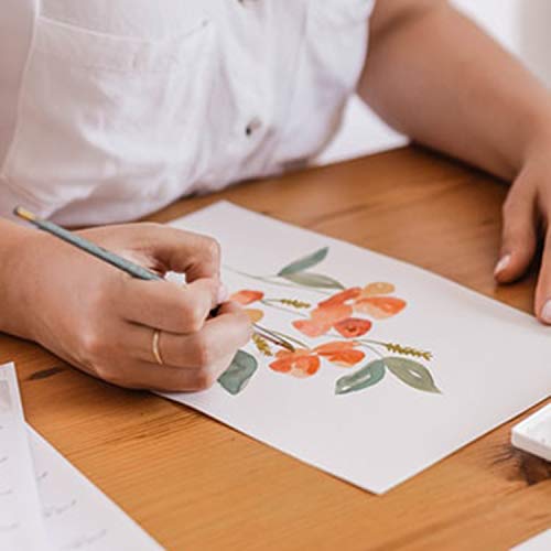 Papel para Acuarela A4 (120 Hojas) - Papel de Algodón Prensado en Frio - Hojas de Dibujo para Artistas y Principiantes, Bocetos, Pintura al Óleo y Acrílica