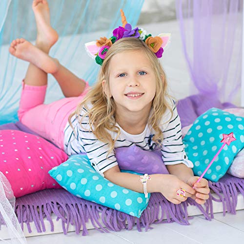 Paquete de 100 Juguetes a Granel para Fiestas de Unicornio - Gran selección surtida, ideal para rellenos de bolsas de fiesta, premios, piñatas, Navidad.