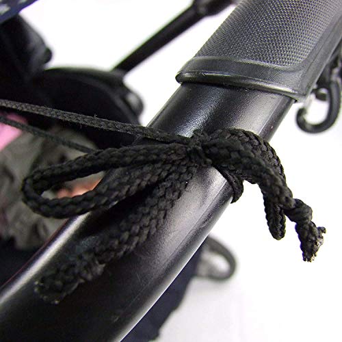 Parasol Carrito Bebe, Toldo para Capazos, Parasol Carrito Bebe Universal, Toldo Protector Solar, Sombrilla Carrito Bebe, Toldo para Cochecitoscon Protección Uv (negro)