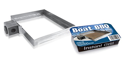 Parrilla para Barco Norcom Steel F-005, Barbacoa instantánea para Asar a la Parrilla