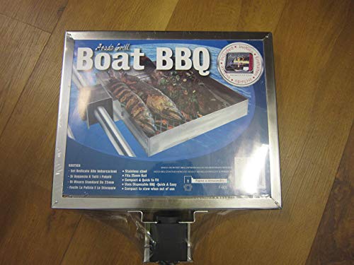 Parrilla para Barco Norcom Steel F-005, Barbacoa instantánea para Asar a la Parrilla