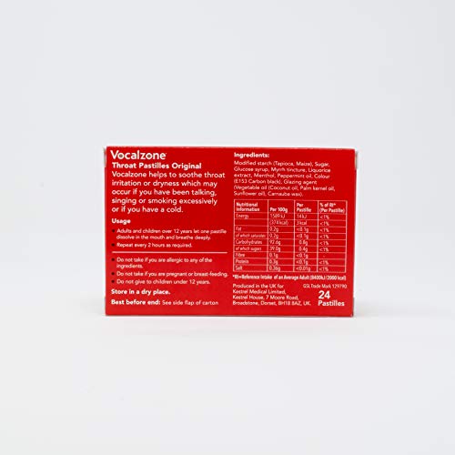 pastillas garganta VocalZone (24 x 3) Oferta De Multipack