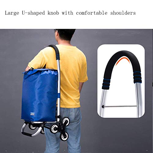 PAT Grifo de la Cocina Carro portátil multifunción Hand Trucks Compras portátil Coche Escalada Inicio supermercado Viejo pequeño Carro Plegable de Aluminio de aleación de Viaje del Equipaje del Bolso
